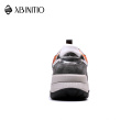 High Quality Custom Leather Black Sneakers Sports Shoes For Men